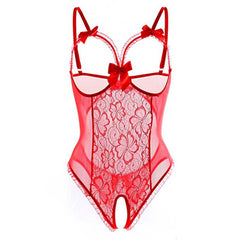 Plus Size  Bra  Crotch Women Lace Sexy Lingerie Hot