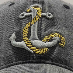 Anchor Embroidered Baseball