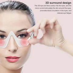 3D Eye Beauty Instrument Micro-Current Pulse Eye Relax Reduce Wrinkles