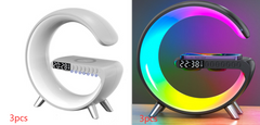 New Intelligent G Shaped LED Lamp Bluetooth Speaker