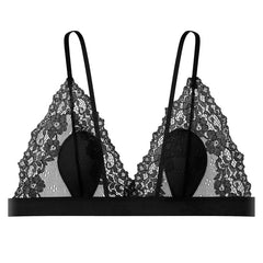 French Crystal Glasses Sexy Lace Lingerie Women