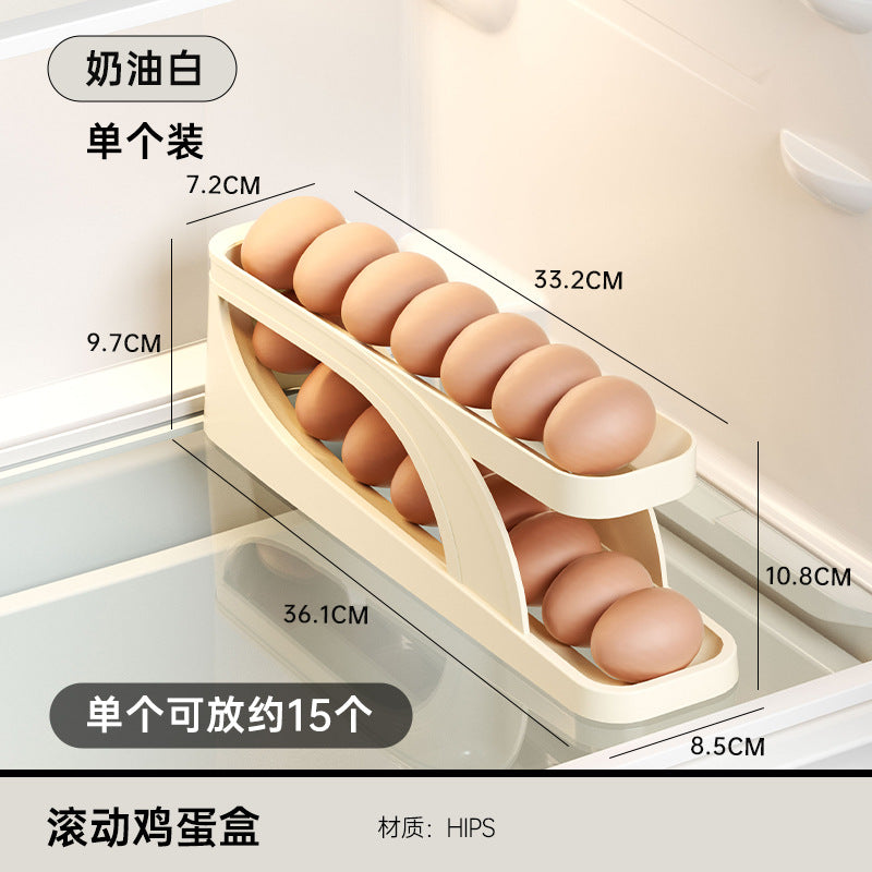 Slide Type Refrigerator Side Door Egg Box