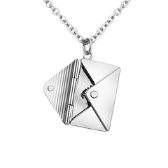 Fashion Jewelry Envelop Necklace