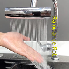 Kitchen Faucet Waterfall Outlet Splash Proof Universal Rotating Bubbler