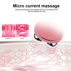 Micro Current Beauty Roller Massager for Face