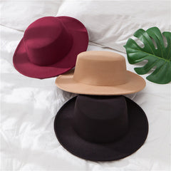 Vintage Gentleman British Style Woolen Hats For Men And Women