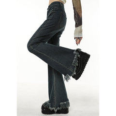 Fashionable Vintage Blue Jeans For Women